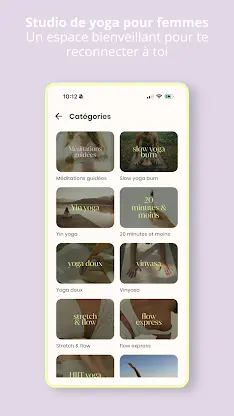 Blüm yoga studio screenshot 2