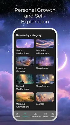 Sleep Time: Sleep Meditations screenshot 3