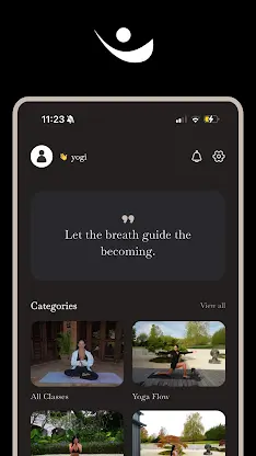 The Om Home Yoga screenshot 1