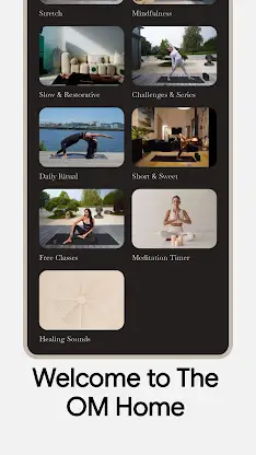 The Om Home Yoga screenshot 2
