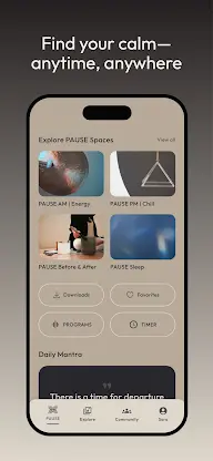 PAUSE Sound Bath | Sara Auster screenshot 2