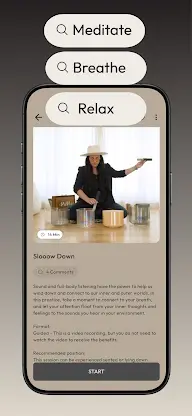 PAUSE Sound Bath | Sara Auster screenshot 3