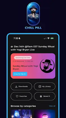 Chill Pill with Yogi Bryan screenshot 1