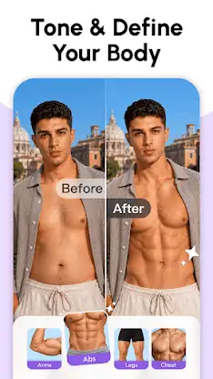 Editor de Rosto e Corpo screenshot 4
