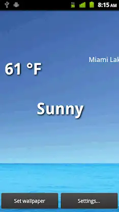Weather Livepaper screenshot 5