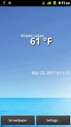Weather Livepaper screenshot 4