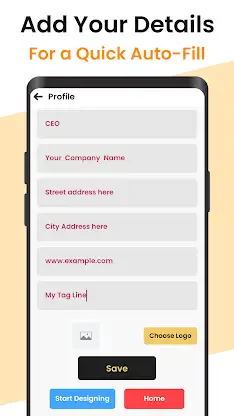 Business Card Maker & Editor screenshot 8