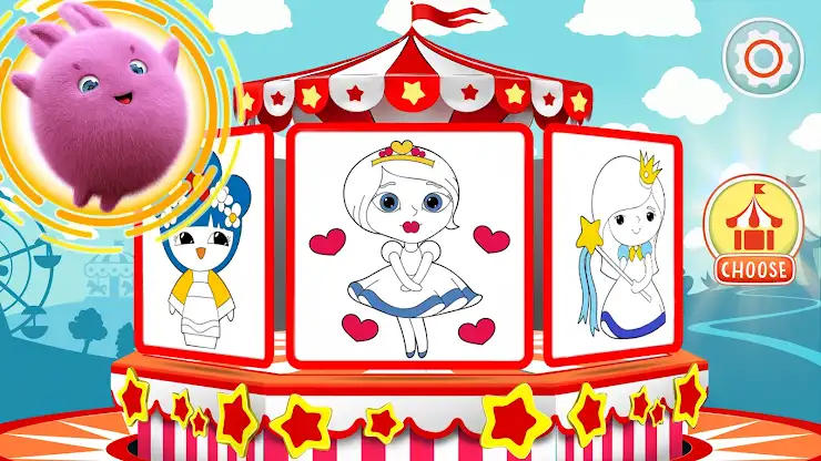 Sunny Bunnies: Coloring Book screenshot 6