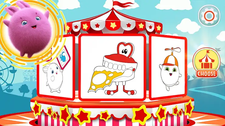 Sunny Bunnies: Coloring Book screenshot 5