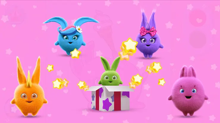 Sunny Bunnies: Coloring Book screenshot 7