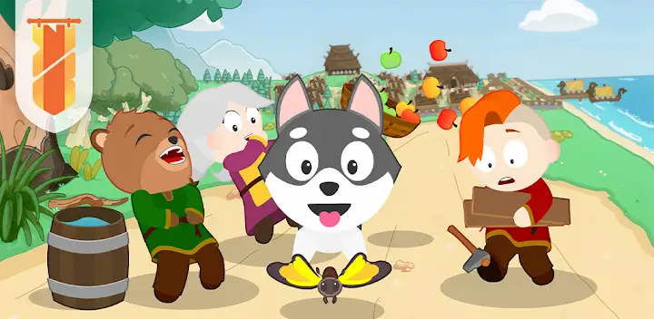 Nordica Village: Kids Games 2+ — Android game banner