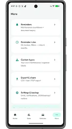 Car Maintenance Log screenshot 4