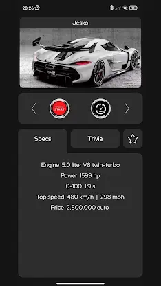 Car Sounds: Engine Sounds screenshot 3