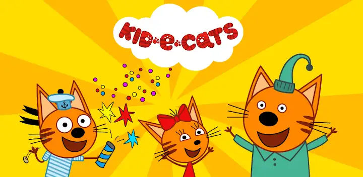 Kid-E-Cats Coloring for Kids — Android game banner