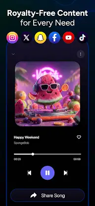 AI Music Maker - Melodia screenshot 7