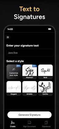 Sign AI - AI Signature Maker screenshot 2