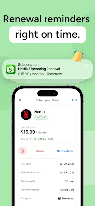 Subtract: Cancel Subscriptions screenshot 4