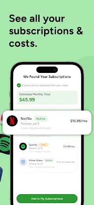 Subtract: Cancel Subscriptions screenshot 2