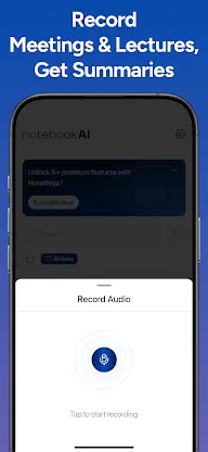 AI Note Taker - NotebookAI screenshot 3