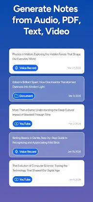 AI Note Taker - NotebookAI screenshot 2