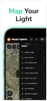 Zenith: Photo, Map & Astro screenshot 2