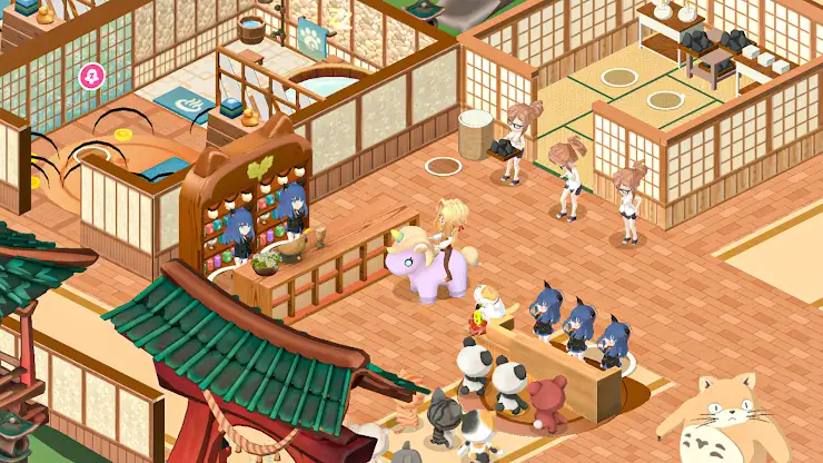 Kawaii HotSpring: Idle Tycoon screenshot 8