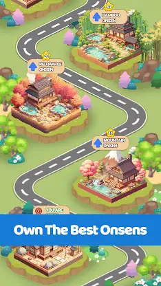 Kawaii HotSpring: Idle Tycoon screenshot 1