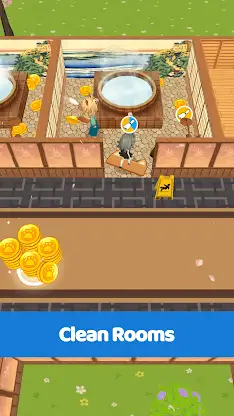 Kawaii HotSpring: Idle Tycoon screenshot 3