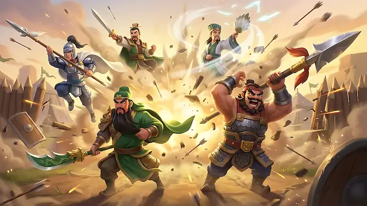 Samkok Heroes TD screenshot 1