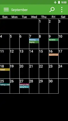 Calendar and Planner screenshot 2