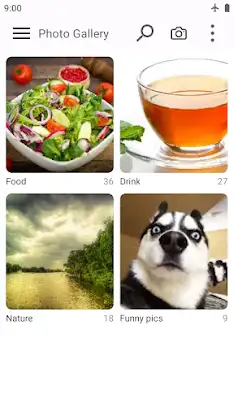 Gallery and album screenshot 1