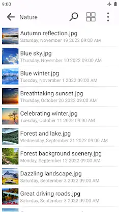 Gallery and album screenshot 5