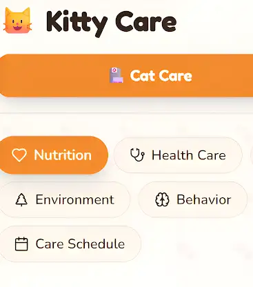 Kitty Care screenshot 1