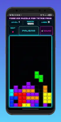 Forever Puzzle for Tetris Fans screenshot 4