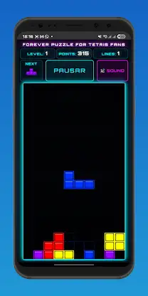 Forever Puzzle for Tetris Fans screenshot 3