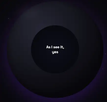 Magic 8 ball screenshot 3