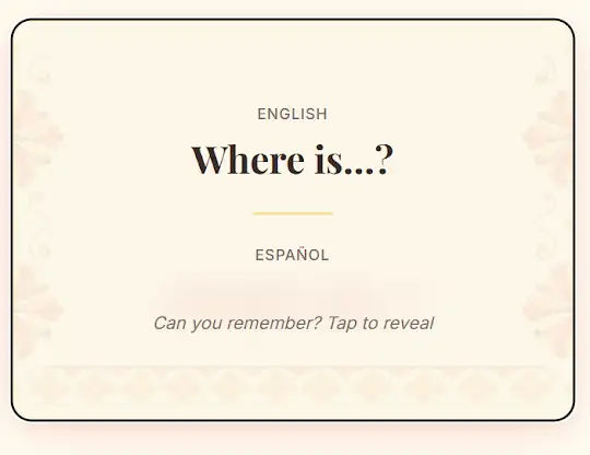 Speak Spanish screenshot 4