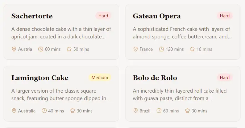 Patisserie screenshot 2