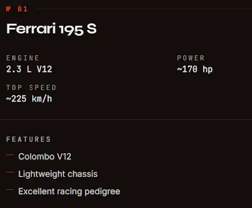 Supercar Archive screenshot 2