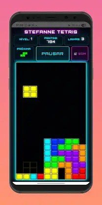 Stefanne Tetris screenshot 3