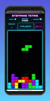 Stefanne Tetris screenshot 1