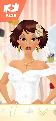 Makeup Girls Wedding Dress up screenshot 5