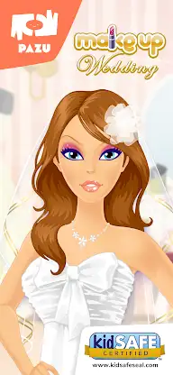Makeup Girls Wedding Dress up screenshot 1