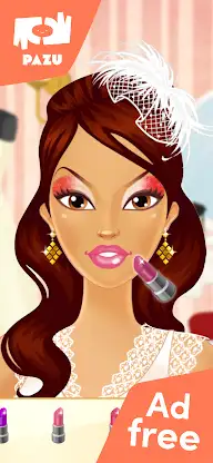 Makeup Girls Wedding Dress up screenshot 2
