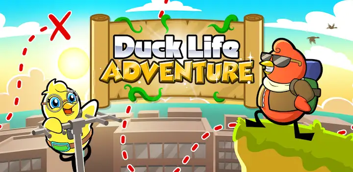 Duck Life 8: Adventure — Android game banner