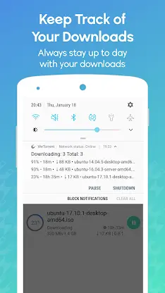 WeTorrent - Torrent Downloader screenshot 5