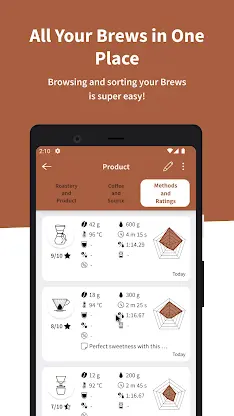 iBrewCoffee - Coffee Journal screenshot 4