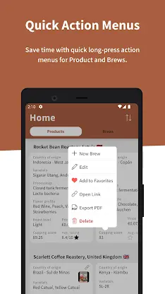 iBrewCoffee - Coffee Journal screenshot 6