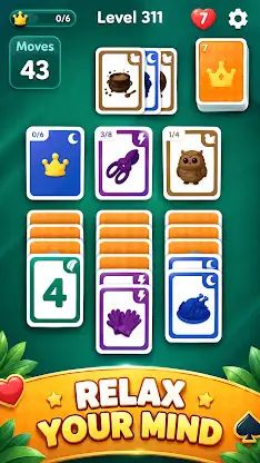 Color Solitaire: Sort Cards screenshot 2
