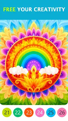 Coloria Bloom:Coloring Journey screenshot 5